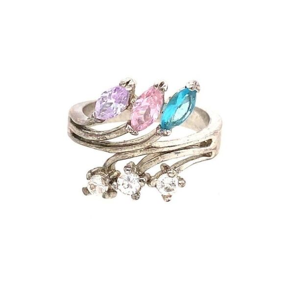 Multi-Stones Ring  - Picture 1 of 4